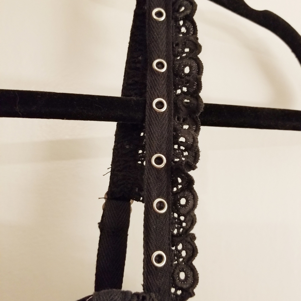 Vintage Tripp nyc black w/ polka dots corset - Picture 6 of 8